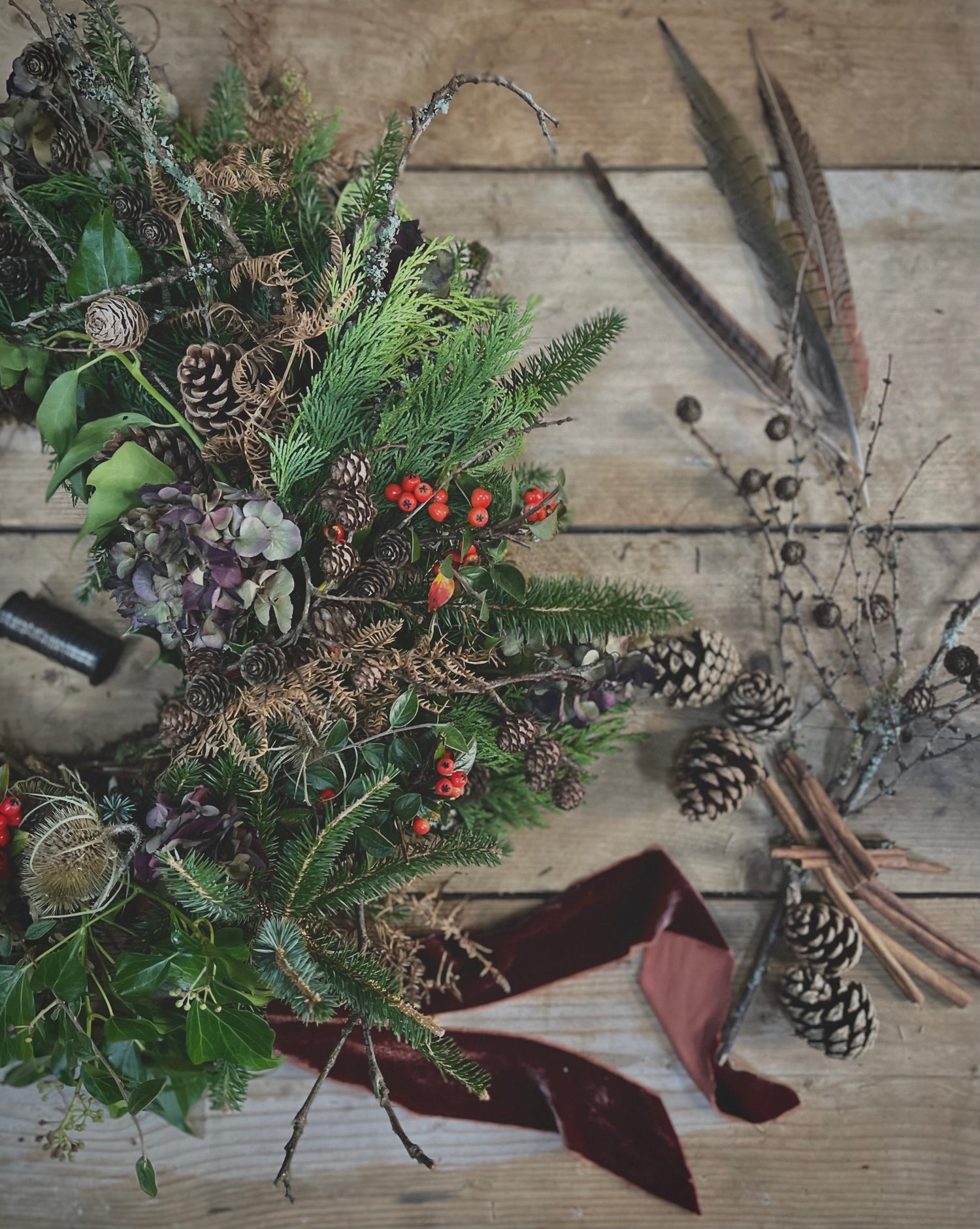 Wreath Classes at Myrtle & Bracken